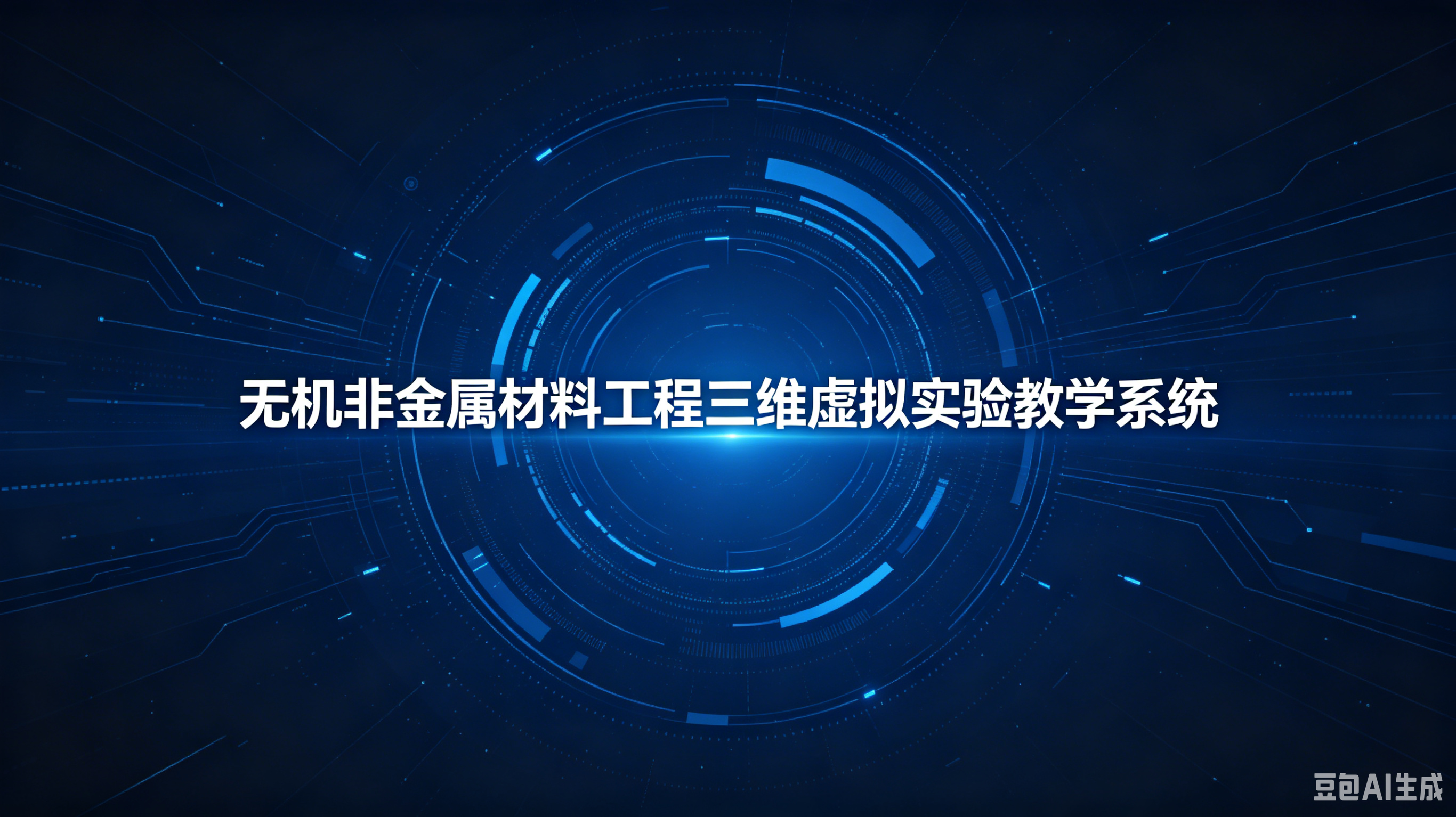 无机非金属材料工程三维虚拟实验教学系统
