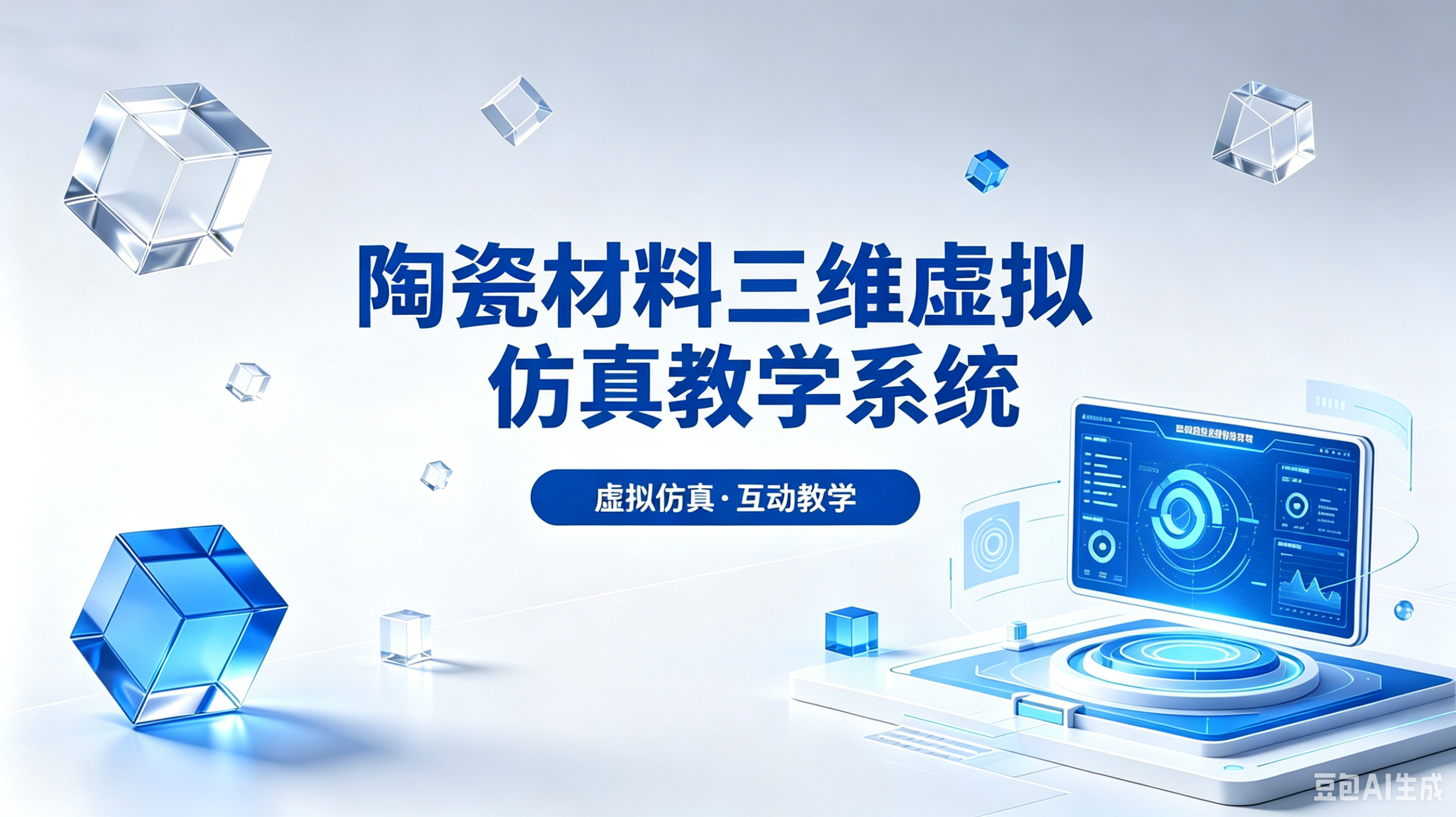陶瓷材料三维虚拟仿真教学系统